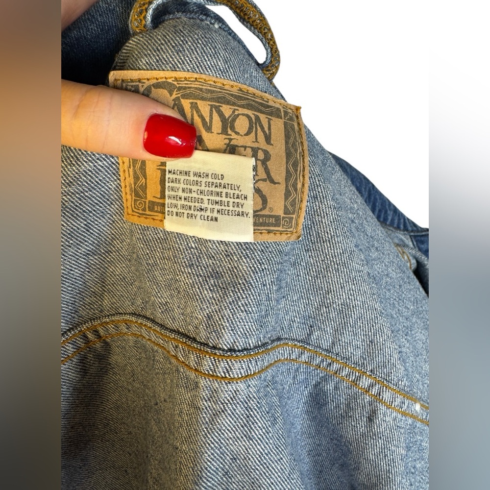 Vintage Canyon River Blues Denim Jacket - Picture 5 of 5